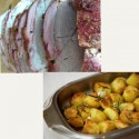Friptura de Porc si Cartofi la Cuptor cu Rozmarin