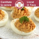 Oua umplute cu crema de ton