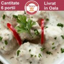 Chiftele de Pui cu Sos Alb