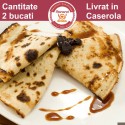 Clatite cu dulceata de casa