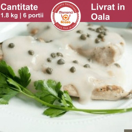 Comanda piept de pui cu sos gorgonzola