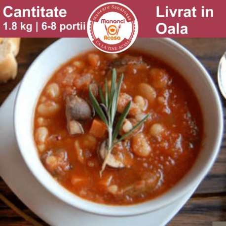 Comanda fasole cu ciuperci 