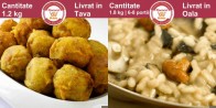 Meniu de Post Chiftele Vegetariene si Pilaf cu Ciuperci