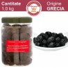 Masline negre uscate din Thassos 1 kg