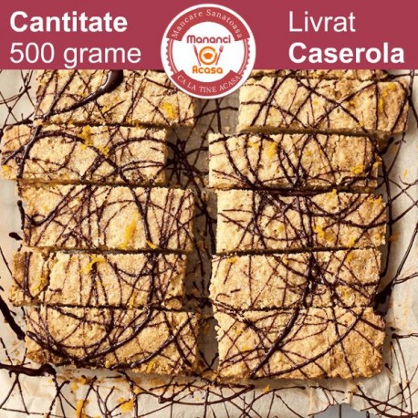 Biscuiti Fragezi cu Portocala si Ciocolata