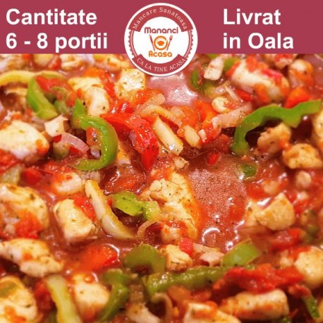 Tocanita de Ardei cu Piept de Pui