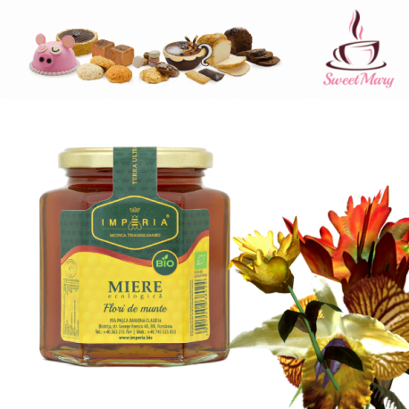 Miere BIO Flori de Munte 480 grame