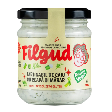 Tartinabil de caju cu mărar, 200 g